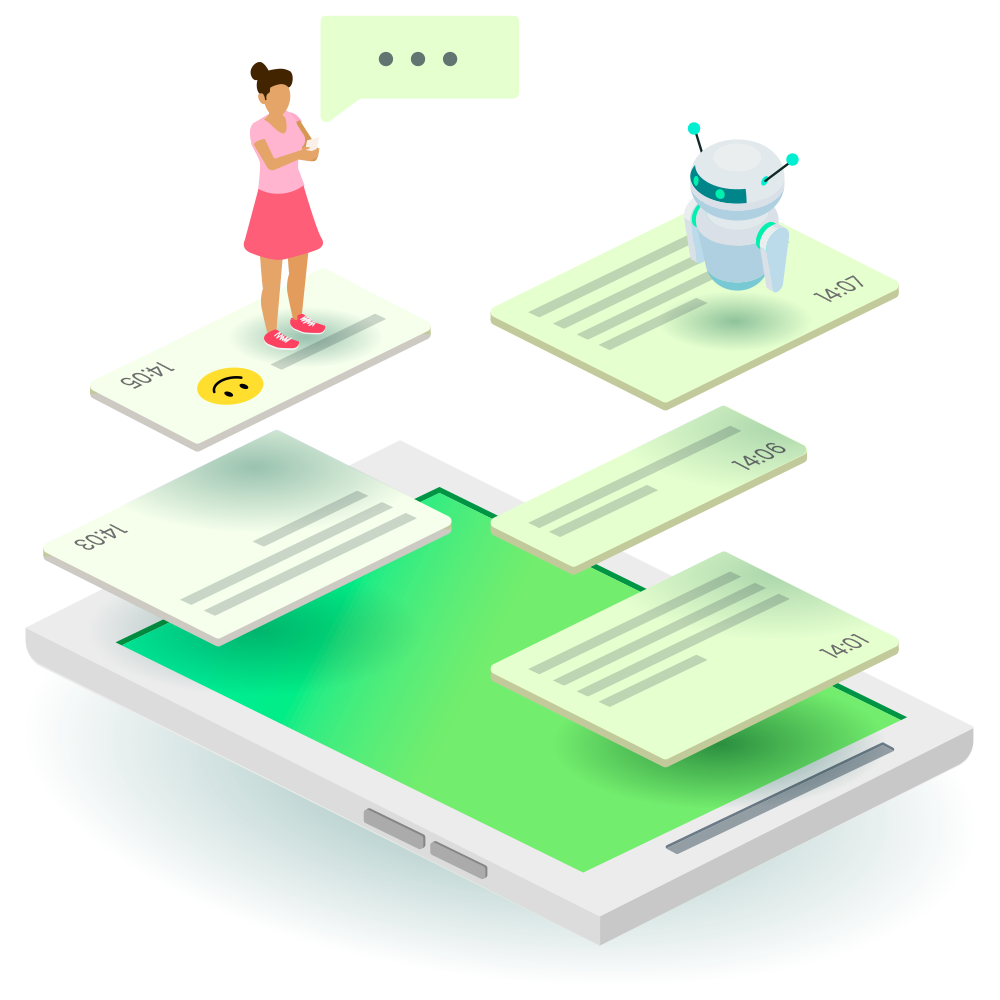 Parents reading a LearnX WhatsApp digest