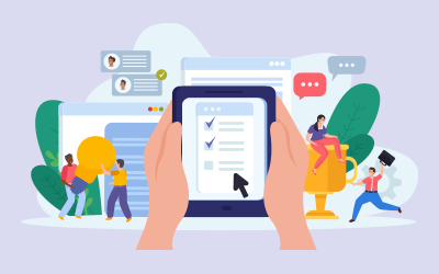 Quiz creation and analytics view