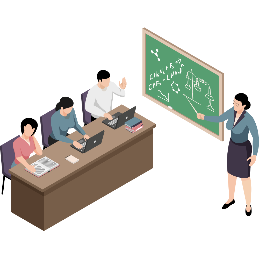 Illustration of LearnX workflows for colleges